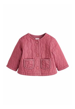 REGULAR FIT - QUILTED - Giacca di jeans - pink