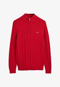 Unselected, ruby red