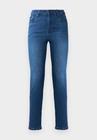 MARI MID RISE STRAIGHT - Slim fit jeans - blue denim