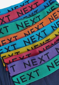 Next 10 PACK STANDARD - Gaćice - navy bright waistband
