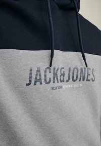 Jack & Jones EDAN BLOCKING - Hættetrøje - grau