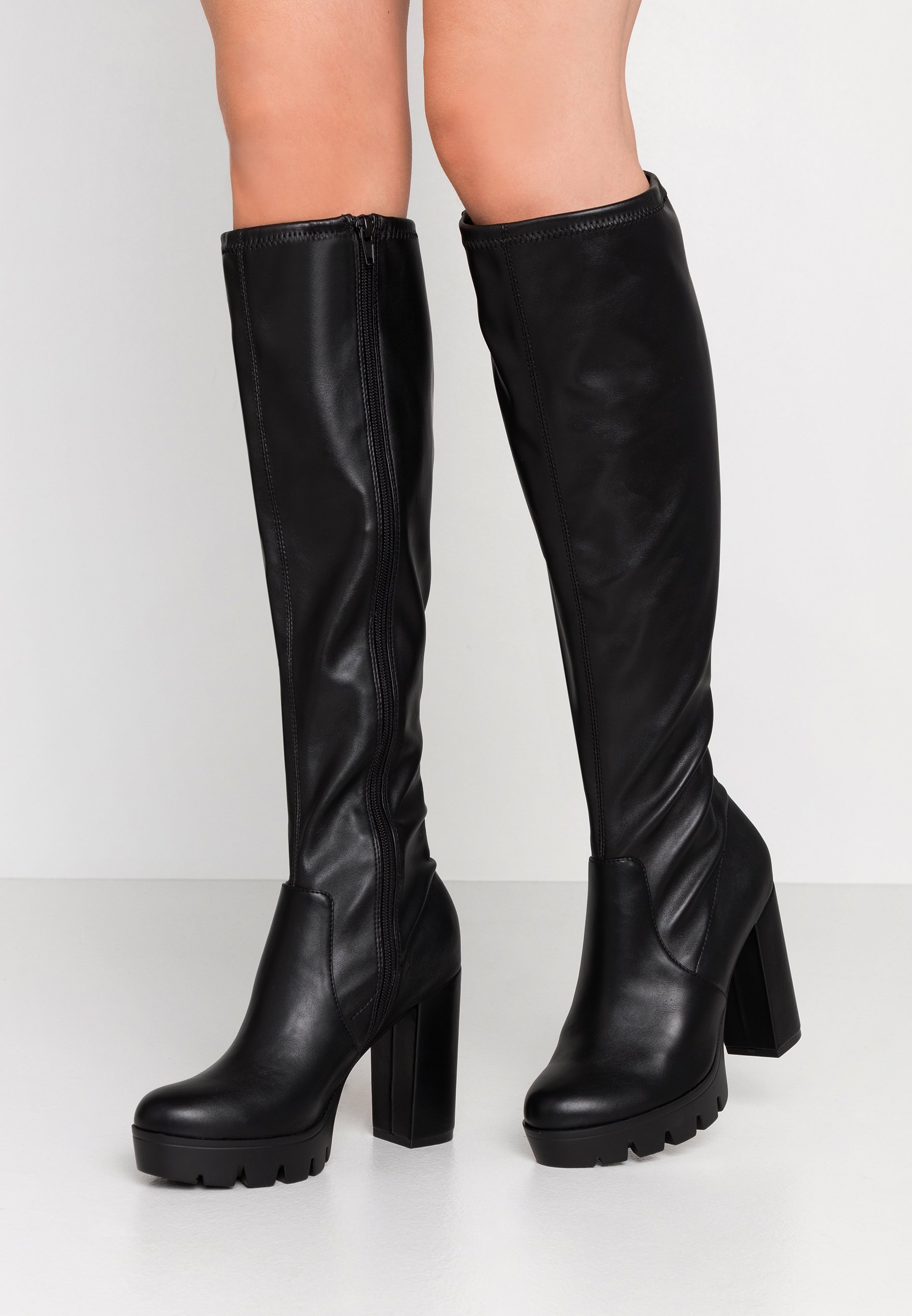 zalando knee high boots