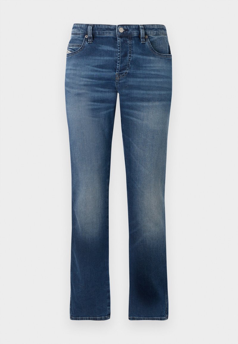 Diesel Straight leg jeans blauw denim/bluedenim