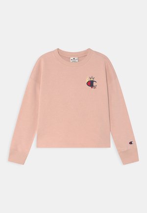 STITCHED WITH LOVE CREWNECK - Bluza - light pink