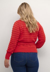 Kaffe Curve KCEMMI  - Cardigan - cayenne