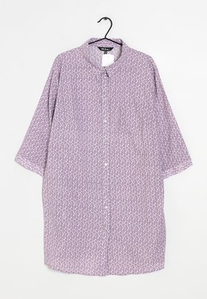 Button-down blouse - purple