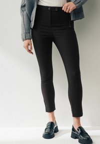 Next ZIPPED DETAIL TALL  - Bukser - black