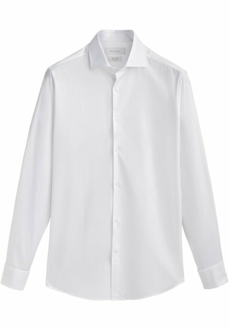 Chemise Massimo Dutti Blanche Taille 36 – Occasion Très Bon état, Coupe Classique Femme
