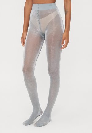 TORA SHIMMERY - Hulahopke - light grey/silver-coloured