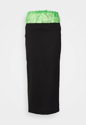 A.W.A.K.E. MODE HIGH WAISTED PENCIL SKIRT WITH DRAWSTRING DETAIL - Pencil φούστα - multicolor