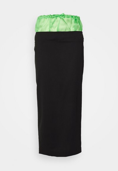 A.W.A.K.E. MODE HIGH WAISTED PENCIL SKIRT WITH DRAWSTRING DETAIL - Pencil φούστα - multicolor