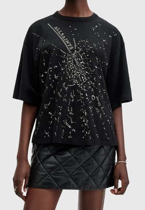 AllSaints T-shirt imprimé - black