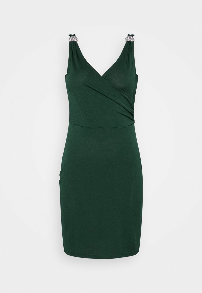 Anna Field Cocktailjurk donkergroen