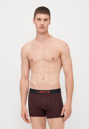 MEN HERRINGBONE 2 PACK - Trunks - red/black