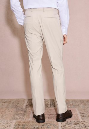 Next, SLIM FIT TUXEDO , beżowy