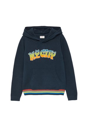 MIT FRONT - Hoodie - navy