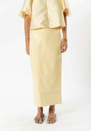 Les Jumelles, Jupe longue - butter yellow