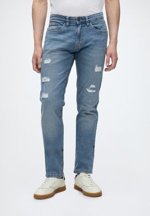 INDICODE JEANS FRAZER - Blugi slim fit - blue wash