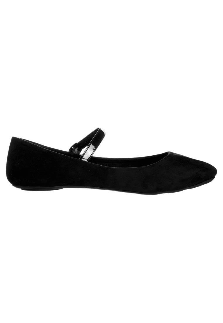 Even\u0026Odd Ballerina's met enkelbandjes - black/zwart - Zalando.nl