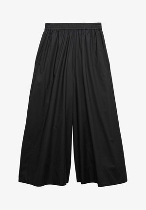 Marks & Spencer, CROP PALAZZO - Kalhoty - black