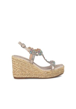 Sandali con plateau - rosa