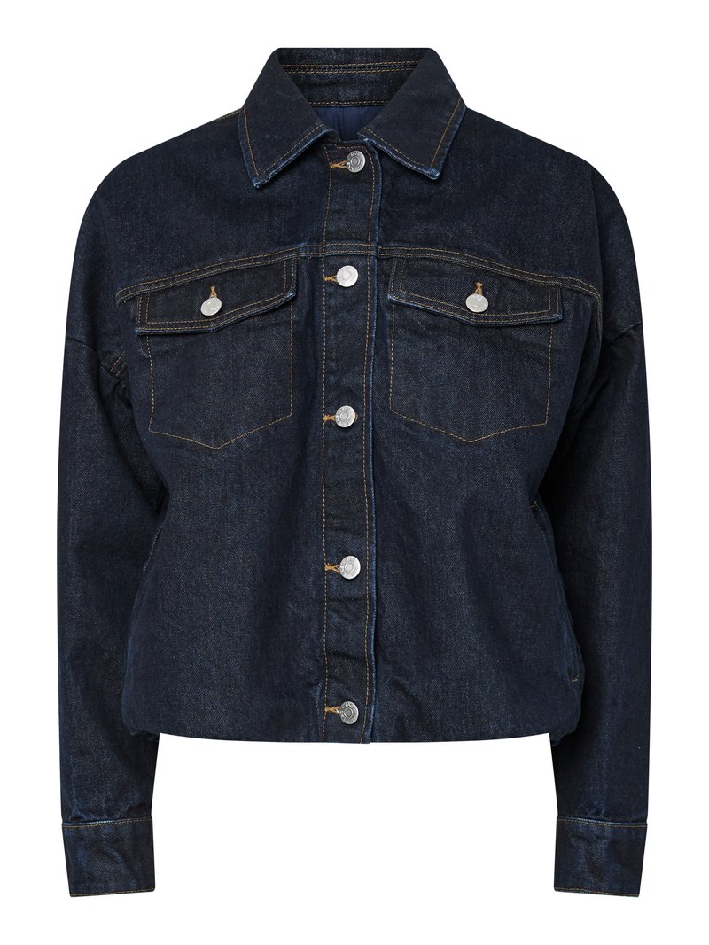 YAS Spijkerjas donkerblauw denim