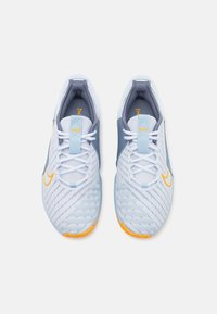 Nike Performance METCON 9 FLYEASE - Scarpe da allenamento - football grey/sundial/light armory blue/ashen slate/light carbon