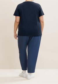 MY TRUE ME TOM TAILOR Jednoduché tričko - dark blue