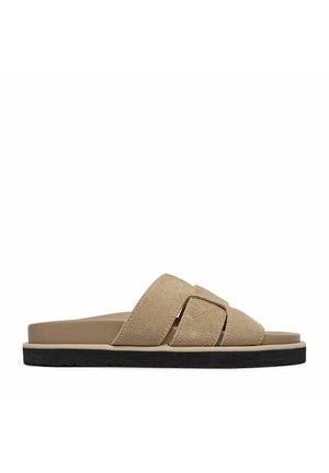 Gino Rossi, GINO ROSSI WOMEN'S FLIP-FLOPS BEIGE - Sandalias planas - beige