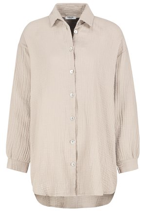 LANGE - Hemdbluse - light beige
