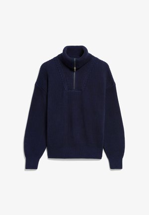 ARMEDANGELS, VANISÉ RIB - Trui - tinted navy-light tinted navy