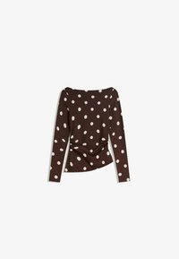 Niet geselecteerd, dark brown