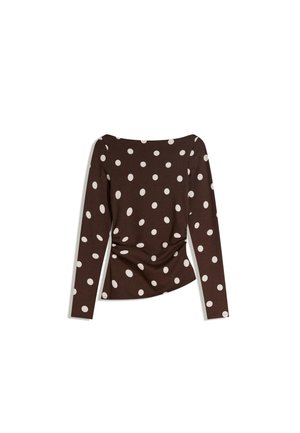 LONG SLEEVE  - Majica z dolgimi rokavi - dark brown