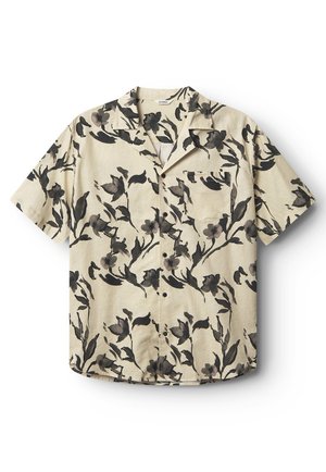 Gabba Sven Reg Resort Bloom SS - Hemd - meteorite