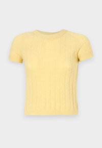 BARBARA  - T-shirt basic - dusty yellow