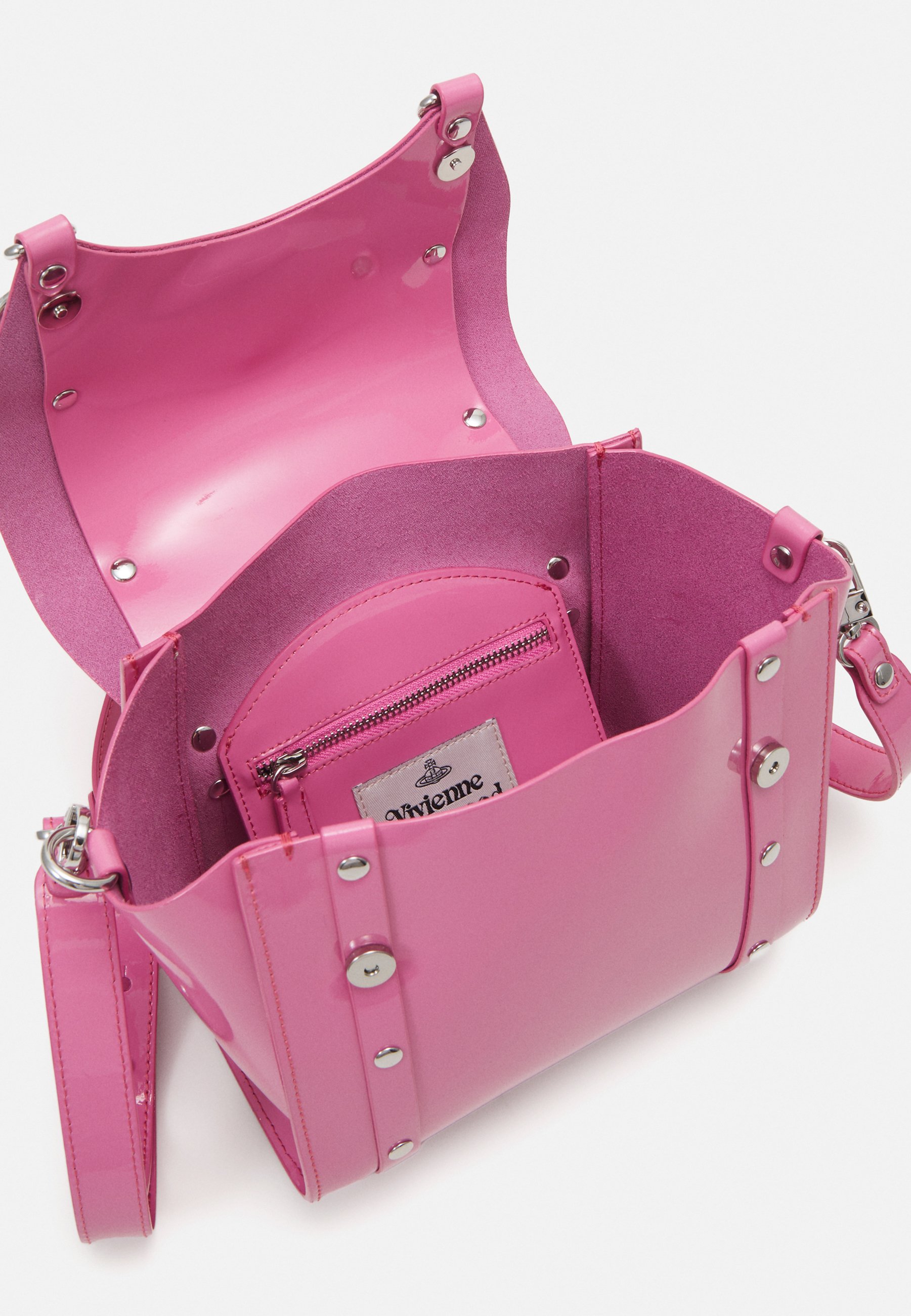 Vivienne Westwood BETTY SMALL HANDBAG - Geantă de mână - pink/roșu