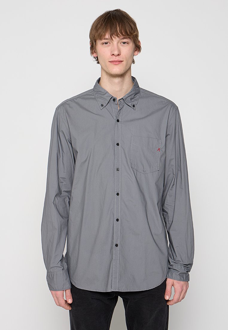 Replay Overhemd grijs