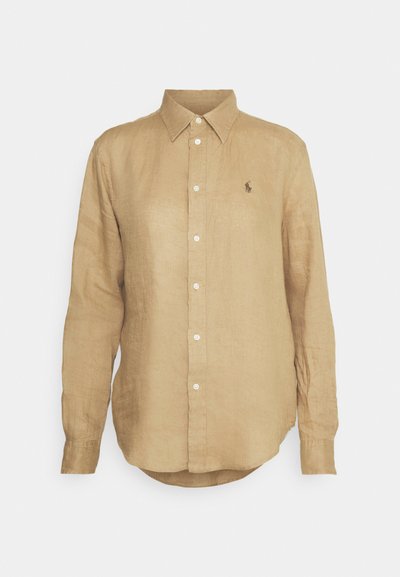 Polo Ralph Lauren CLASSIC FIT LINEN SHIRT - Cămașă - camel