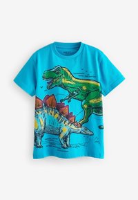 Next SHORT SLEEVE GRAPHIC 3 PACK STANDARD - T-Shirt print - red grey blue