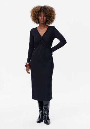Jerseykleid - black