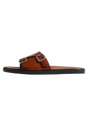 COSTANTINO - Slip-on sandaler - cognac
