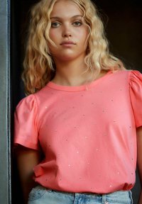 Next SHORT SLEEVE SPARKLE BUBBLEHEM - REGULAR FIT - T-shirts print - fluro pink