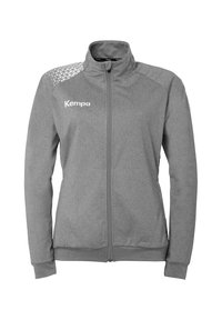 TRAINING AMBITION 28 POLY - Trainingsvest - dark grau melange weiß