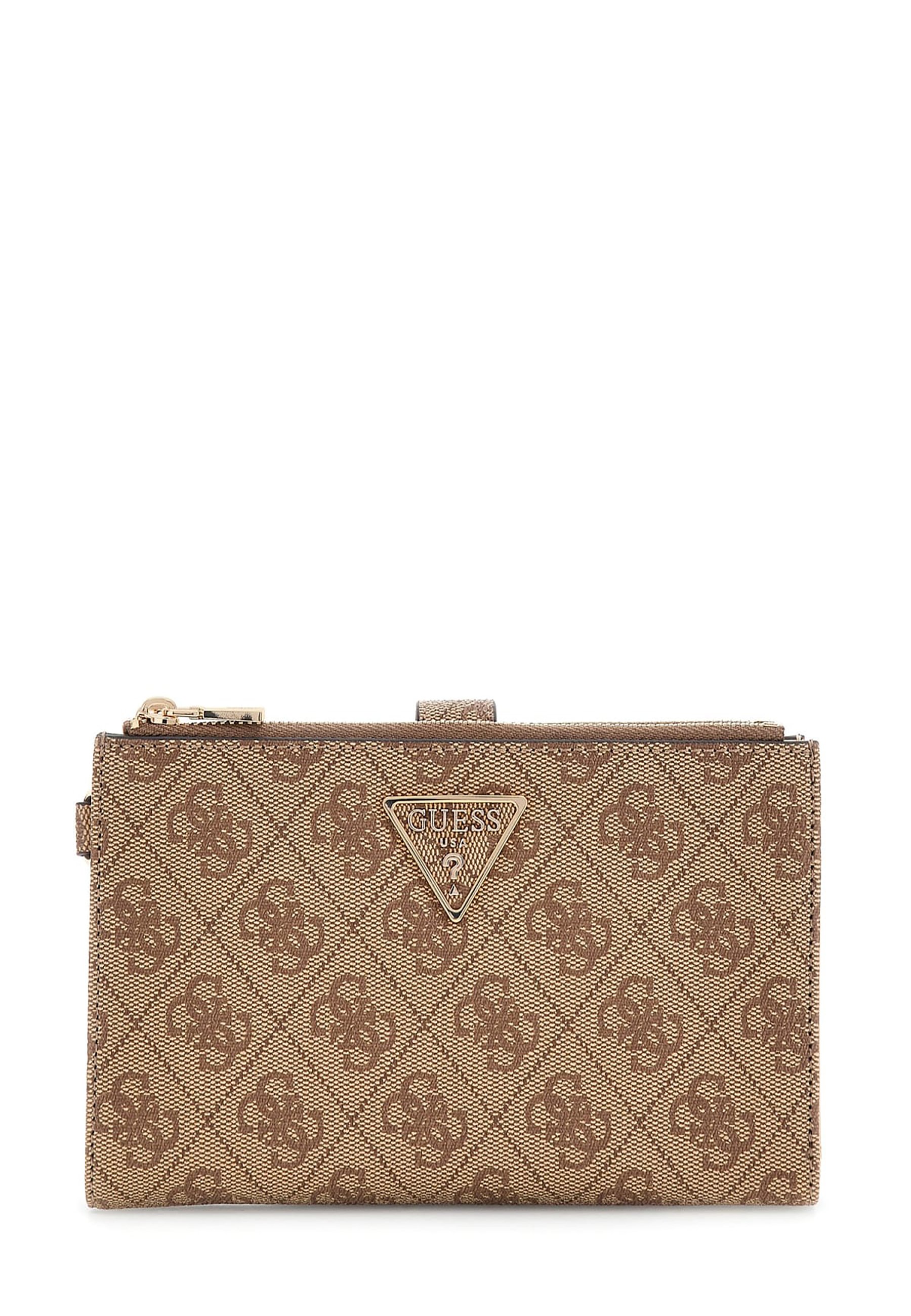 Guess LAUREL II - Wallet - latte logo/beige - Zalando