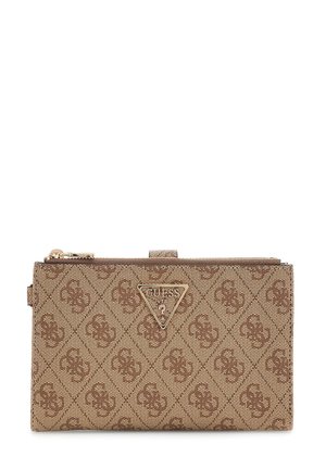 LAUREL II SLG DBL ZIP ORGNZR - Geldbörse - latte logo