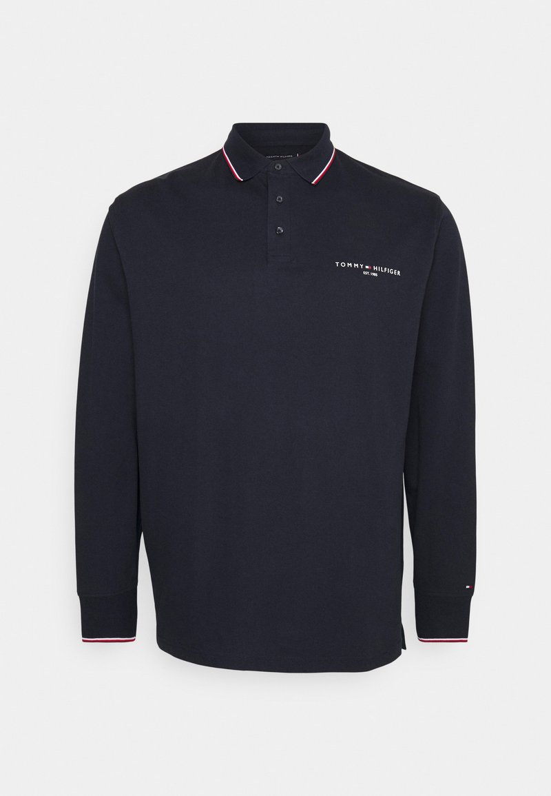 Tommy Hilfiger TIPPED PLACE Long sleeved top desert sky/dark blue