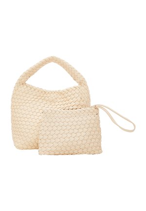 Bolso de mano - wollweiss