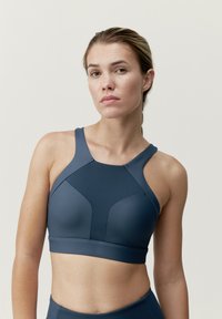 LUANA - Sport-bh met medium support - azul oscuro