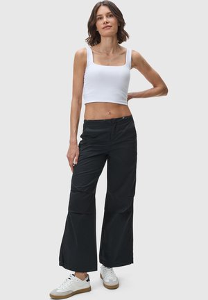 STOFF PARAGATA - Pantaloni - black