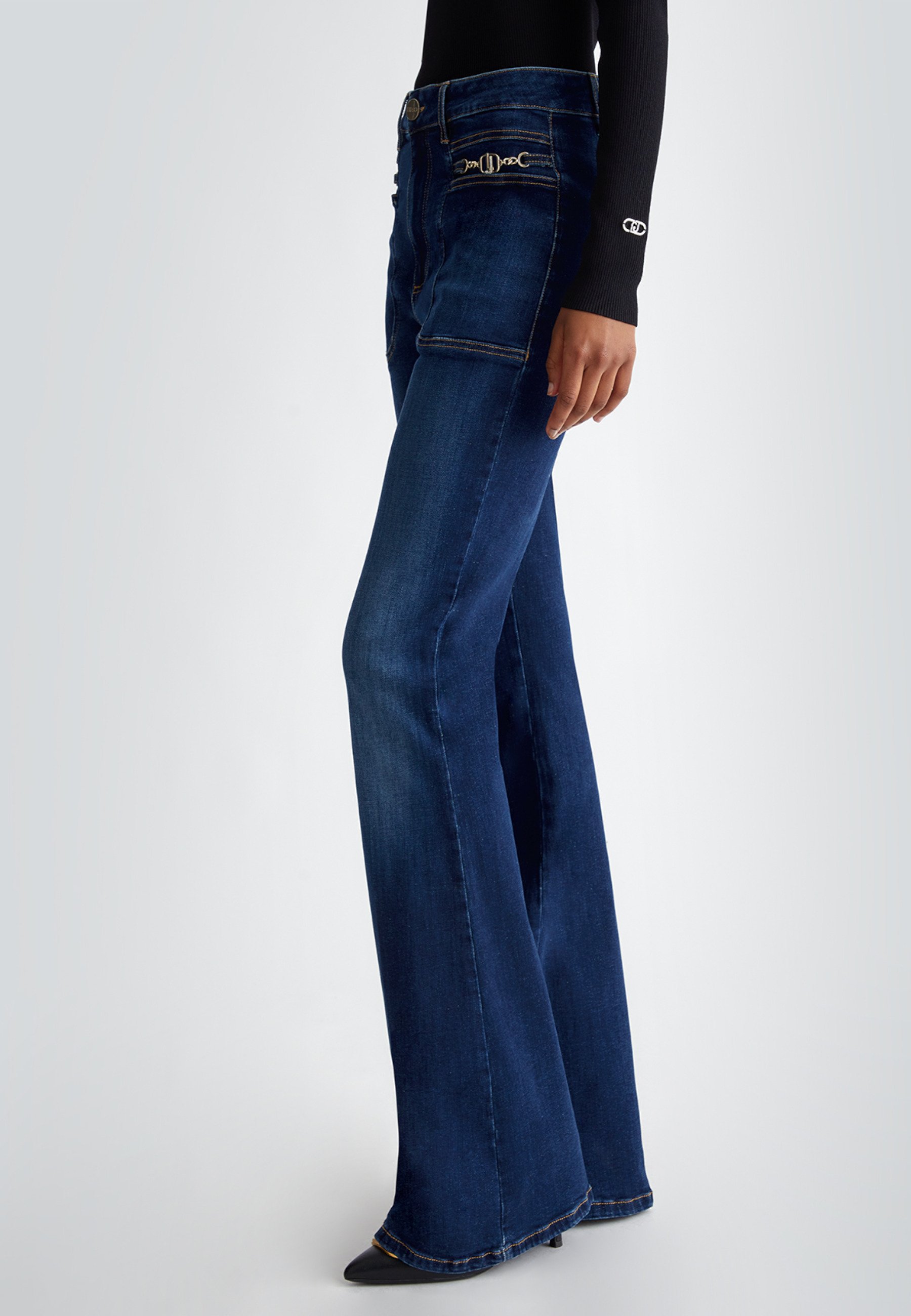 LIU JO Jeans a zampa - blue denim/blu denim - Zalando.it